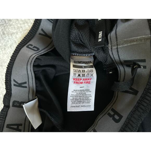 Gymshark Sport Run Pants Slim Fit Black Mens Breathable Joggers Size Small - Picture 9 of 12